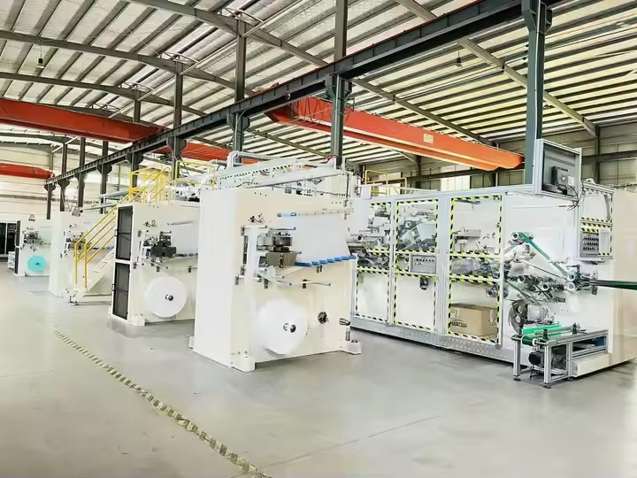 Full Servo High Speed Under Pad Machine - Image 4