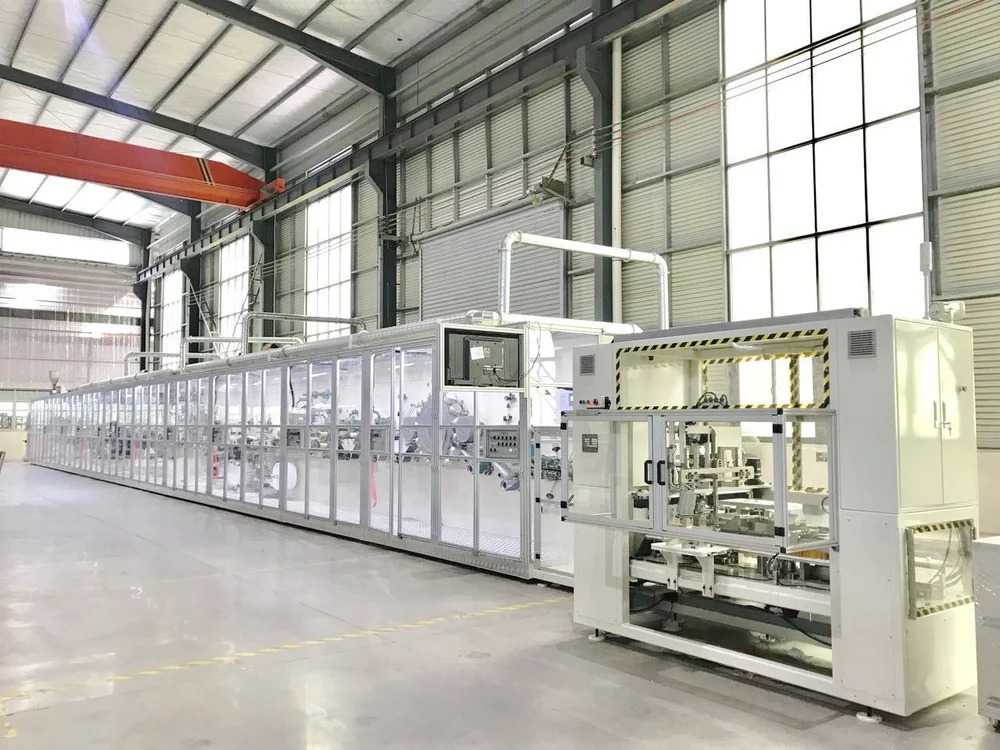 Full Servo Automatic Lifetime Service High Speed Production Line for Women Sanitary Napkin Machine (Copy)