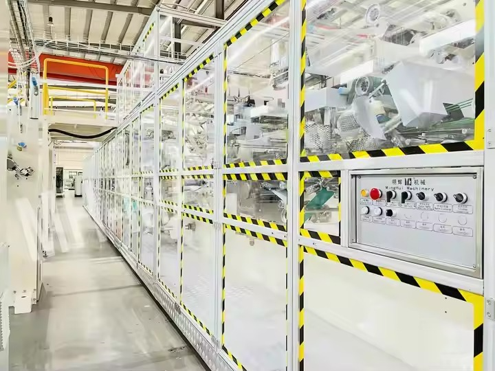 Full Servo High Speed Under Pad Machine - Image 2